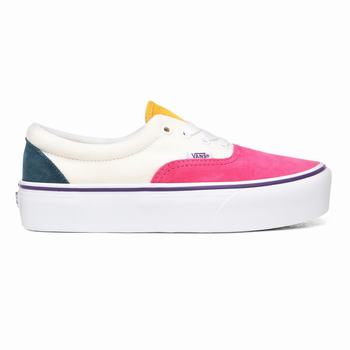 Damske Tenisky Na Platforme Vans Mini Cord Era Viacfarebný/Biele VA54SUXKF